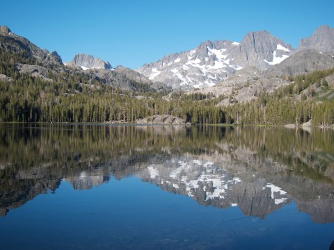 Ritter and Banner from Shadow Lake Ritter and Banner from Shadow Lake